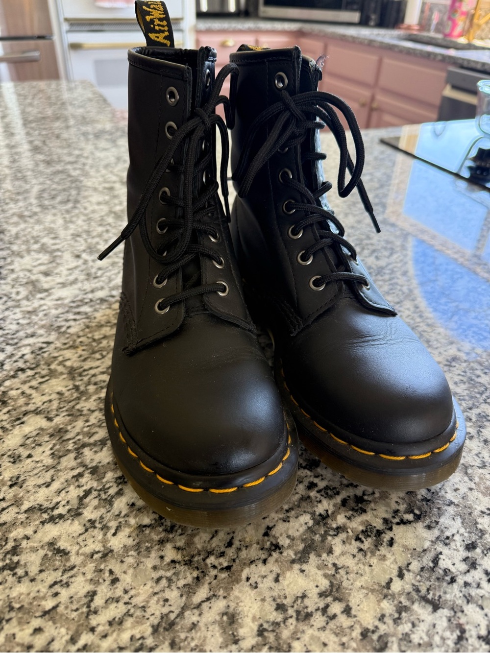 Dr. Martens Black Leather 1460 Boot women’s size 7